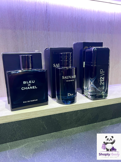 Perfume Sauvage Dior, Chanel y 212