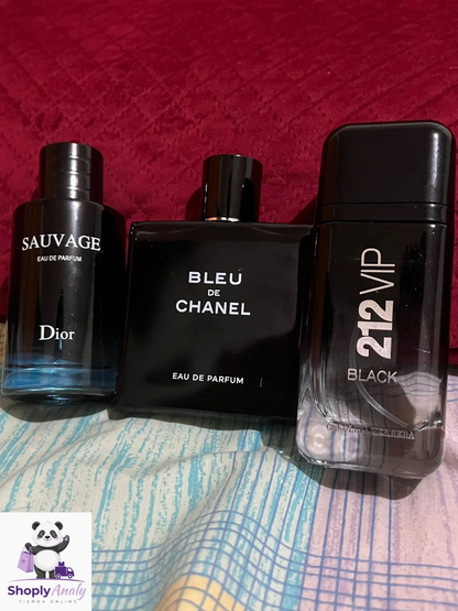 Perfume Sauvage Dior, Chanel y 212